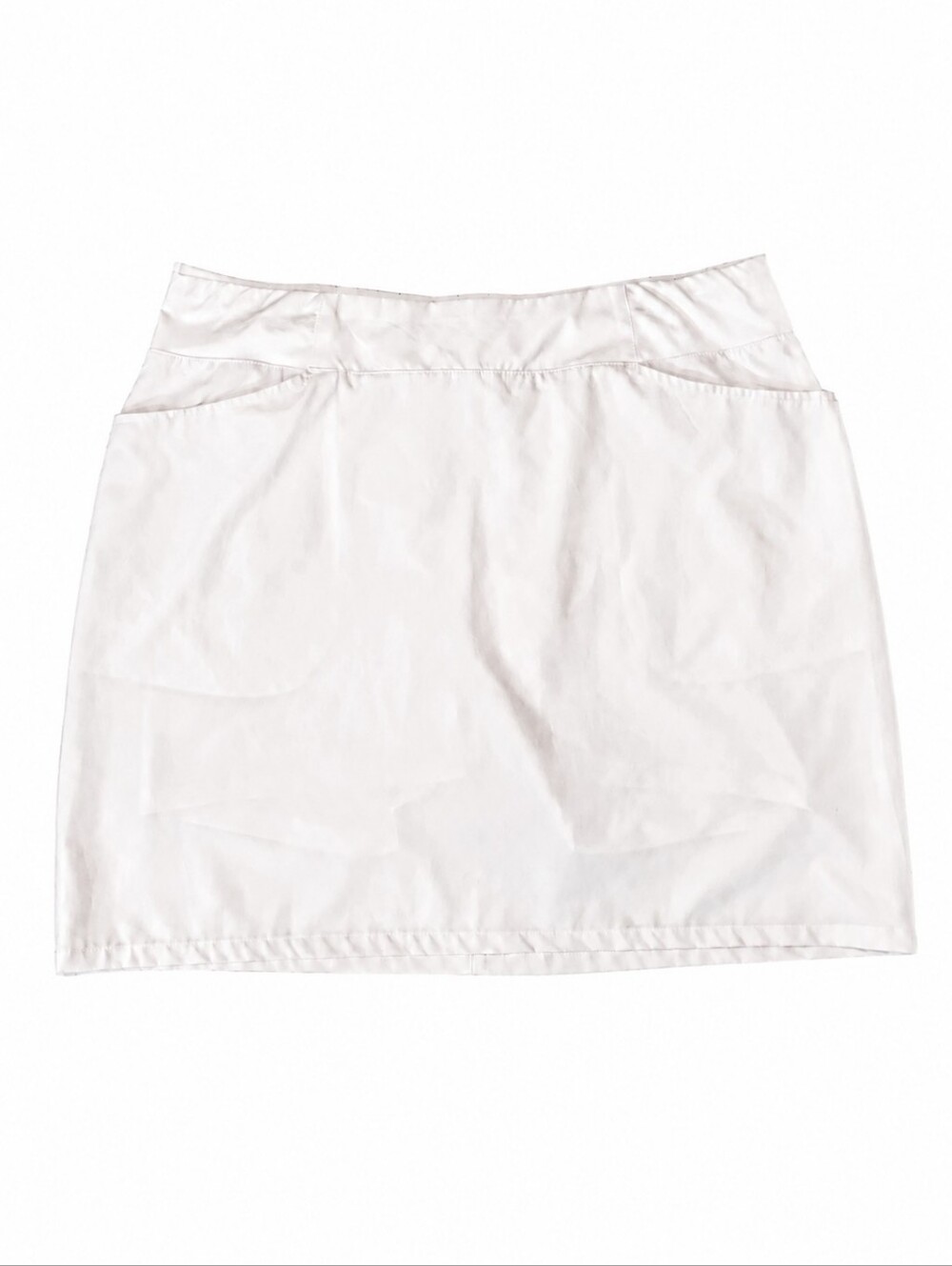 Women's White Active Skort with Stretch Waistband